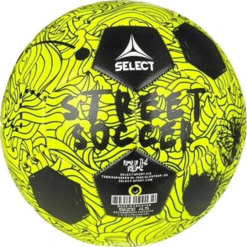 М'яч футбольний Select STREET SOCCER v24 жовтий, чорний Уні 4,5 DT-095527-551, рис. 0