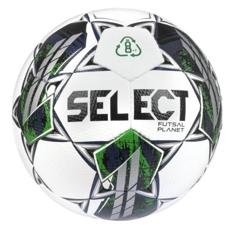 М'яч футзальний Select FUTSAL PLANET v22 біло-зелений Уні 4 DT-103346-327, рис. 0