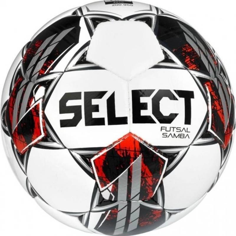 М'яч футзальний Select Futsal Samba v22 біло-сріблястий Уні 4 DT-106346-402, рис. 0