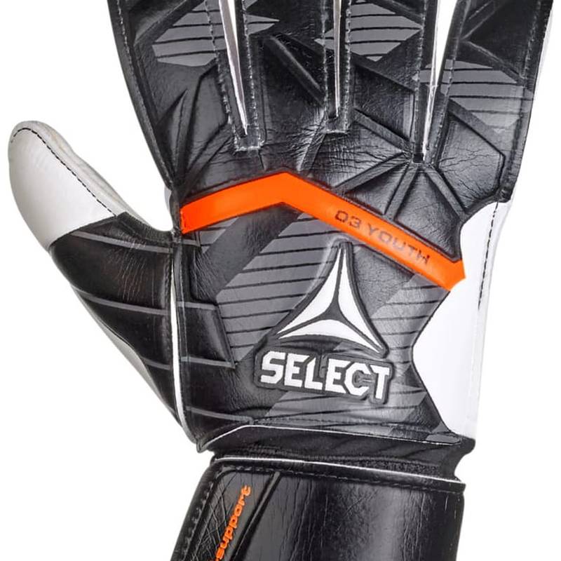 Рукавички воротарські Select GOALKEEPER GLOVES 03 YOUTH v25 чорний, білий DT-601031-101, рис. 1