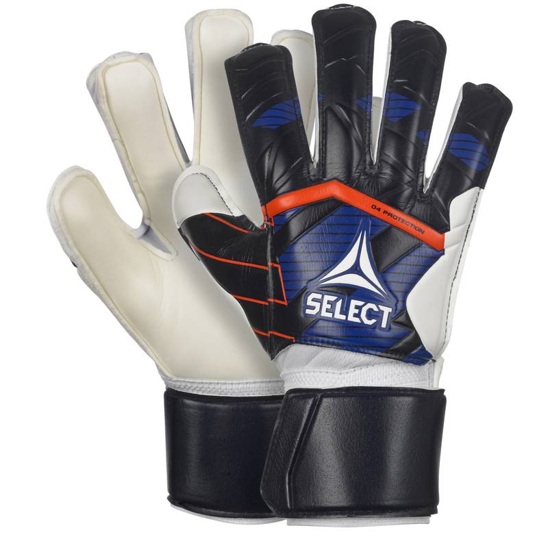 Рукавички воротарські Select GOALKEEPER GLOVES 04 PROTECTION v24 синій, білий DT-601041-202, рис. 0