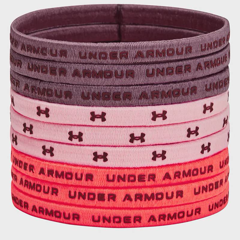 Гумка для волосся UA Elastic Hair Tie 9PK фіолетовий Жін OSFM DT-1380018-500, рис. 0