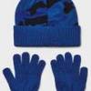Набір шапка і рукавички UA B Beanie/Glove Combo синій, червоний Діт OFSM DT-1386641-432, прев. 1