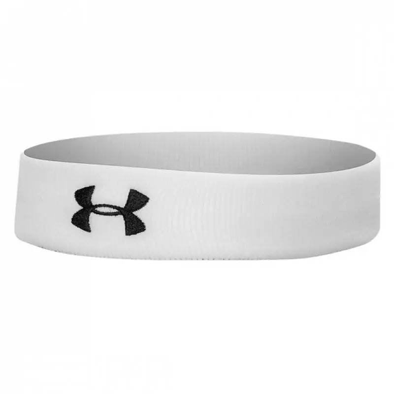 Пов'язка на голову UA Performance Headband білий Жін UNI DT-1276990-100, рис. 0