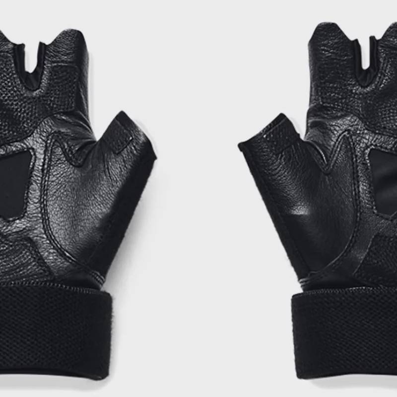 Рукавички для тренінгу UA M's Weightlifting Gloves чорний Чол LG DT-1369830-001, рис. 1