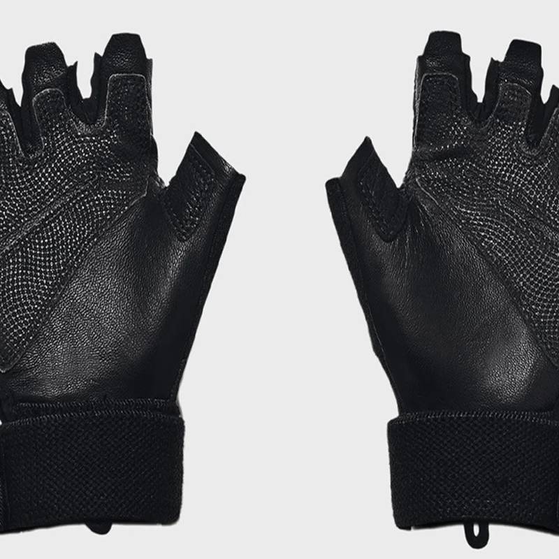 Рукавички для тренінгу UA W's Weightlifting Gloves чорний Жін LG DT-1369831-001, рис. 1