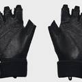 Рукавички для тренінгу UA W's Weightlifting Gloves чорний Жін LG DT-1369831-001, прев. 1
