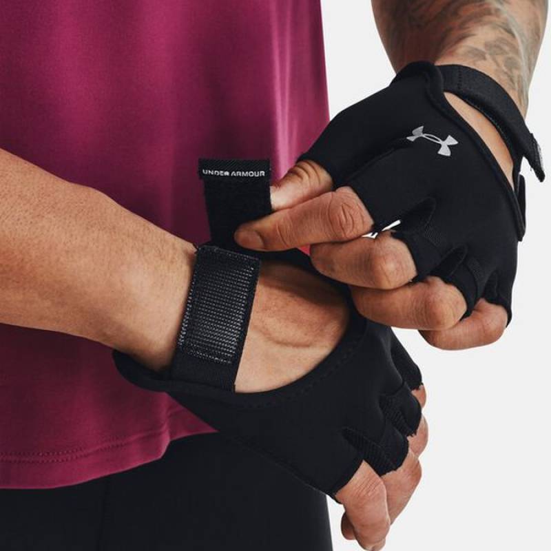 Рукавички для тренувань UA Women's Training Glove чорний Жін LG DT-1377798-001, рис. 2