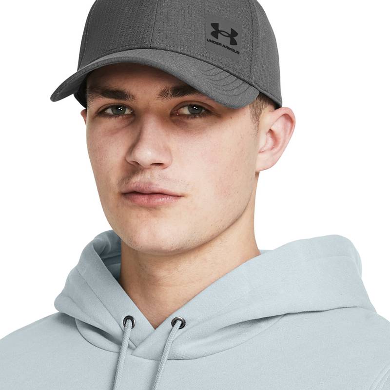 Кепка UA M Iso-chill Armourvent Adj cірий Уні OSFM DT-1383440-025, рис. 2