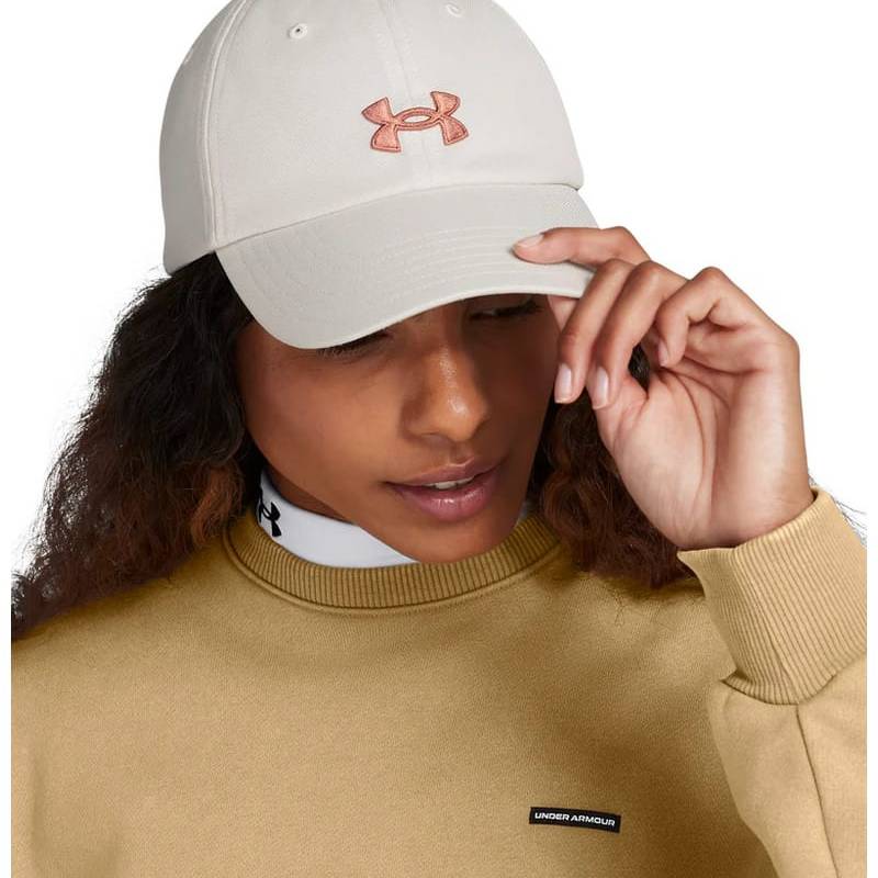 Кепка UA Women's UA Blitzing Adj бежевий Жін DT-1376705-114, рис. 2