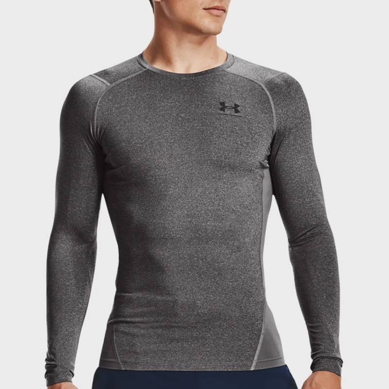Лонгслів UA HG Armour Comp LS сірий Чол LG DT-1361524-090, рис. 0