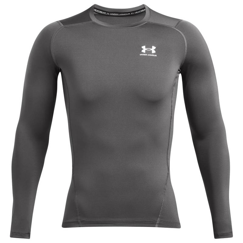 Лонгслів UA HG Armour Comp LS сірий Чол LG DT-1361524-025, рис. 0