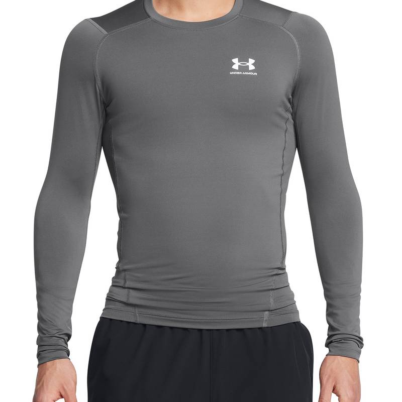 Лонгслів UA HG Armour Comp LS сірий Чол LG DT-1361524-025, рис. 2