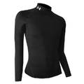 Лонгслів UA HG Armour Comp Mock LS чорний Чол LG DT-1369606-001, прев. 0