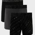Труси UA M Perf Cotton Nov 6in чорний, сірий Чол MD DT-1383890-001, прев. 0