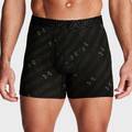 Труси UA M Perf Cotton Nov 6in чорний, сірий Чол MD DT-1383890-001, прев. 1