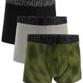 Труси UA PERFORMANCE COTTON - PRINT 3 IN 3PK зелений, сірий, чорний Чол DT-1383892-391, прев. 0