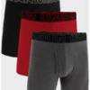Труси Underwear Boxers UA PERFORMANCE COTTON - SOLID 6 3PK сірий Чол LG DT-1383889-025, прев. 0