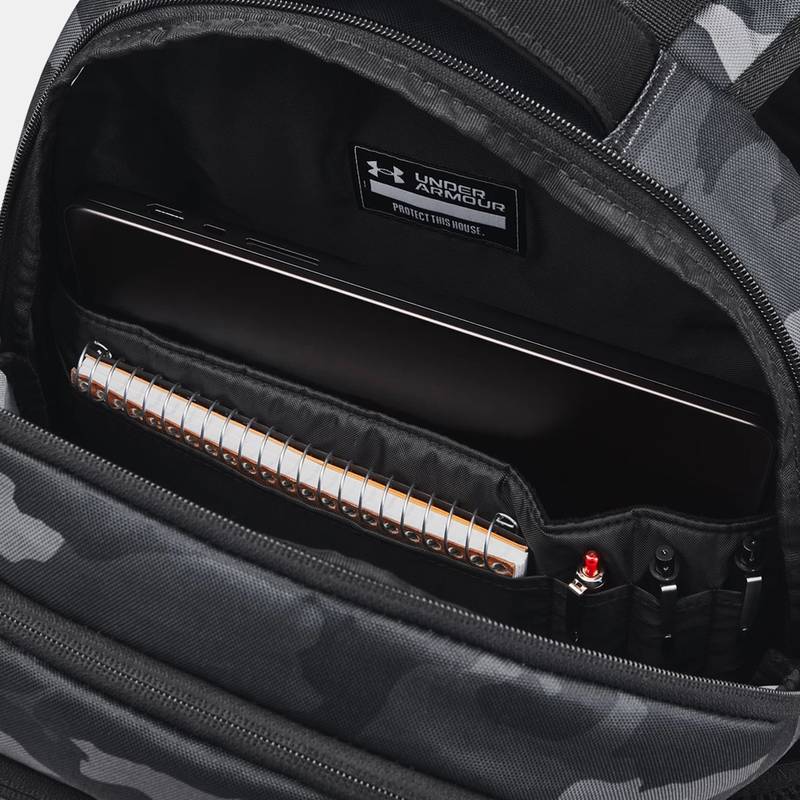 Рюкзак UA Hustle 6.0 Backpack 29L чорний Уні 51х32х17 см DT-1384672-001, рис. 2