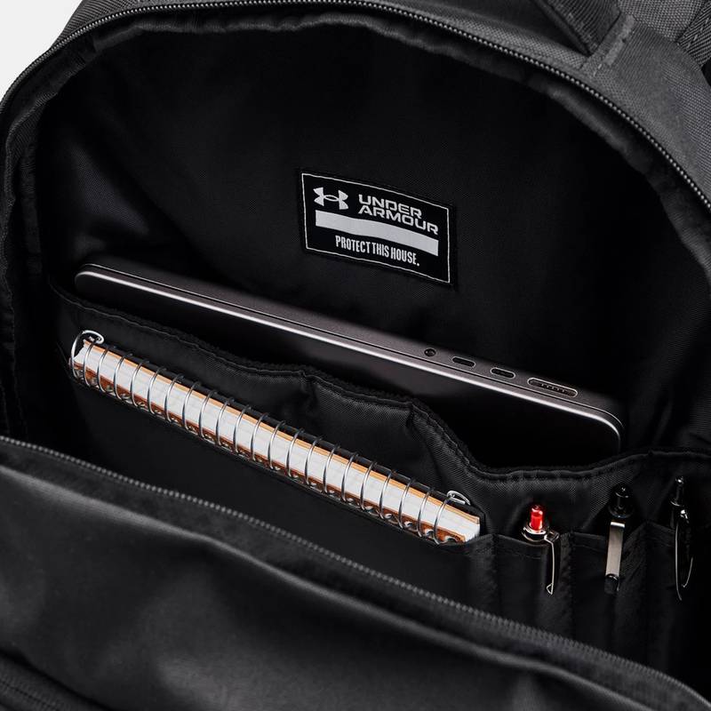 Рюкзак UA Hustle 6.0 Pro BP 31L чорний 51х32х16 см DT-1384671-001, рис. 2
