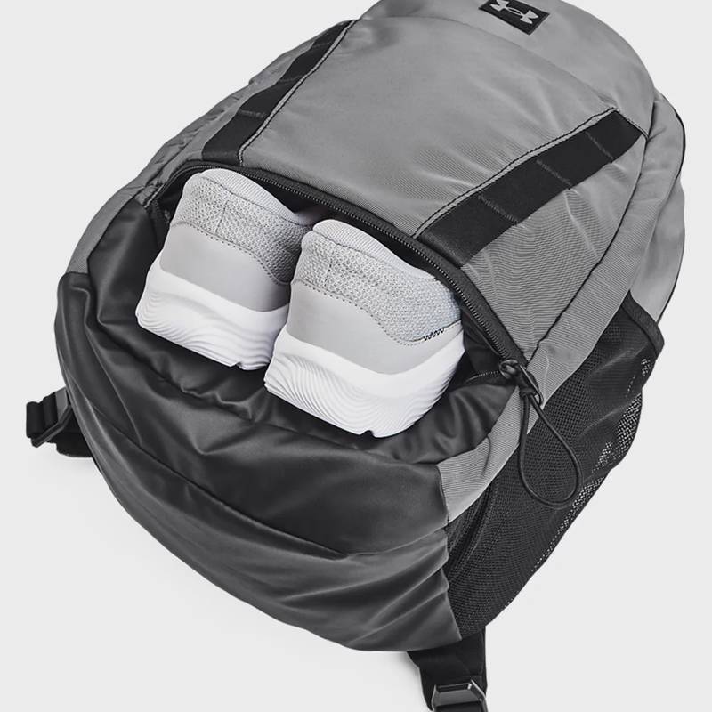 Рюкзак UA Hustle Signature Backpack чорний 44х33х22 см DT-1372287-001, рис. 5