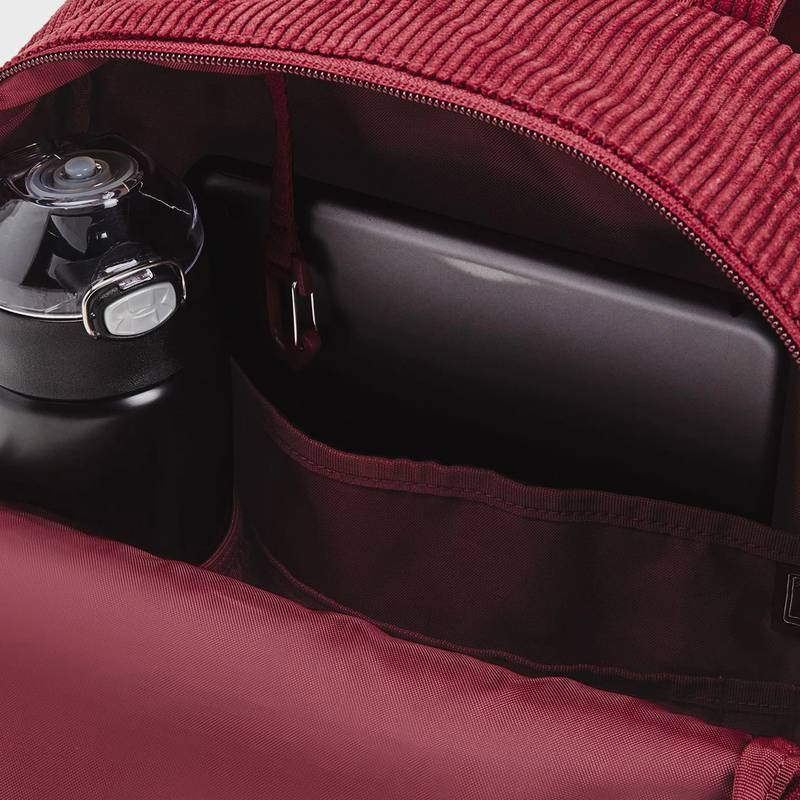 Рюкзак UA Loudon Corduroy SM BP 10L бордовий Жін 25x35,5x10 см DT-1384676-625, рис. 2