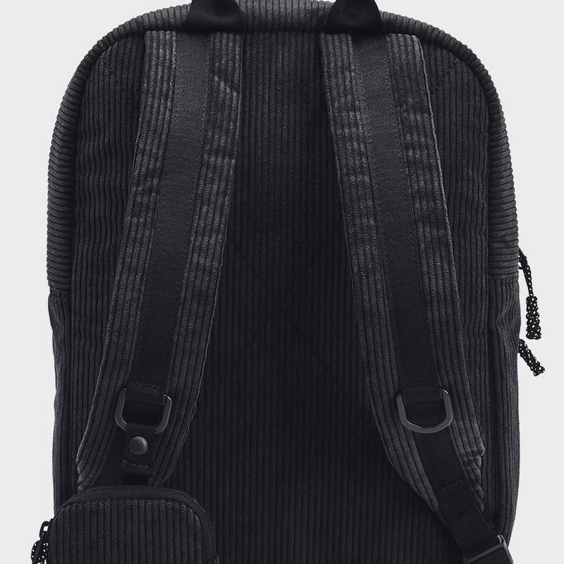 Рюкзак UA Loudon Corduroy SM BP 10L чорний Жін 25x35,5x10 см DT-1384676-001, рис. 1