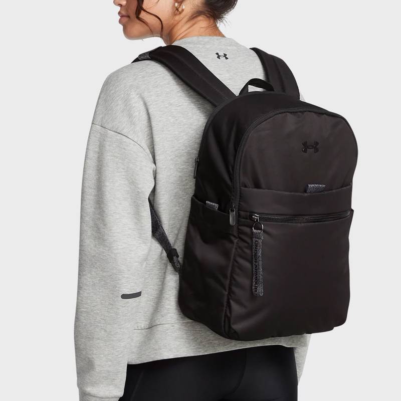 Рюкзак UA Studio Campus BP 19,5L чорний Жін 28х40,5х15 см DT-1384675-001, рис. 5