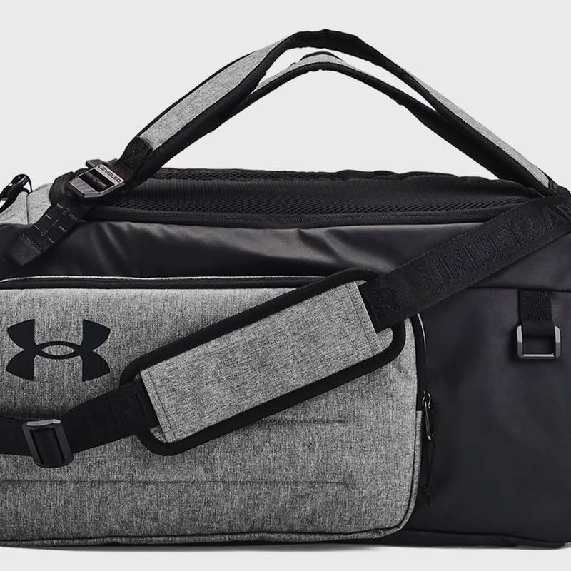 Сумка UA Contain Duo MD BP Duffle 50L сірий Уни 60x47x30 см DT-1381919-025, рис. 0