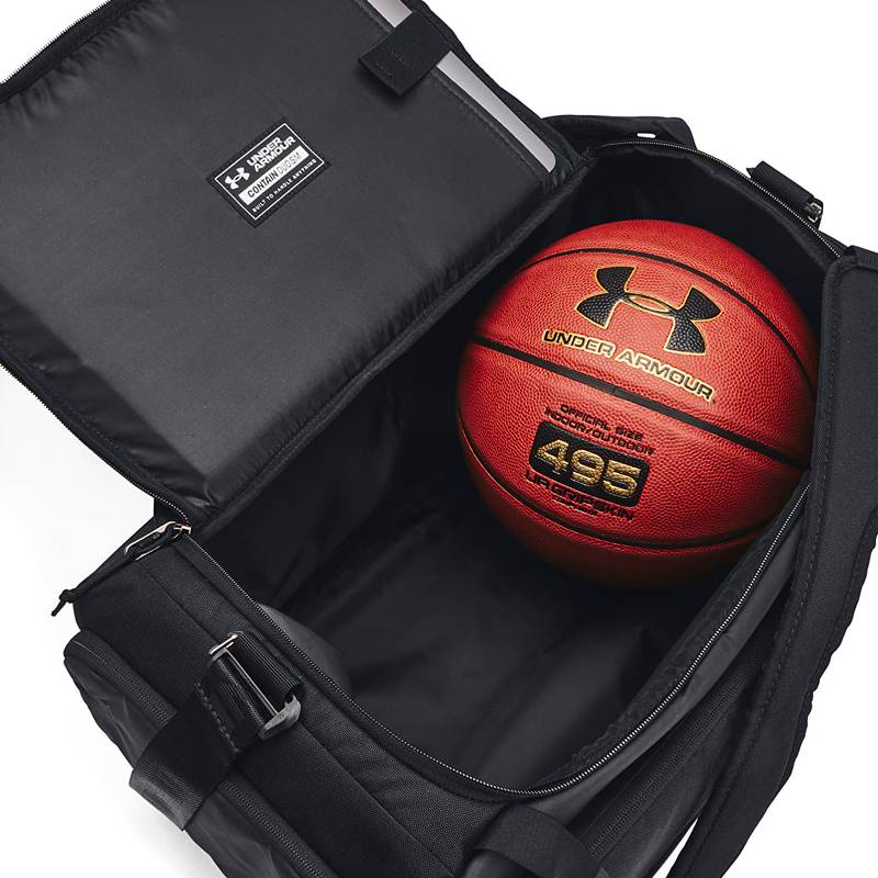 Сумка UA Contain Duo SM BP Duffle 40L чорний Уні 55x40x28 см DT-1381920-001, рис. 3