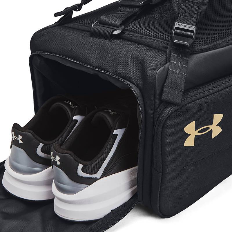 Сумка UA Contain Duo SM BP Duffle 40L чорний Уні 55x40x28 см DT-1381920-001, рис. 6