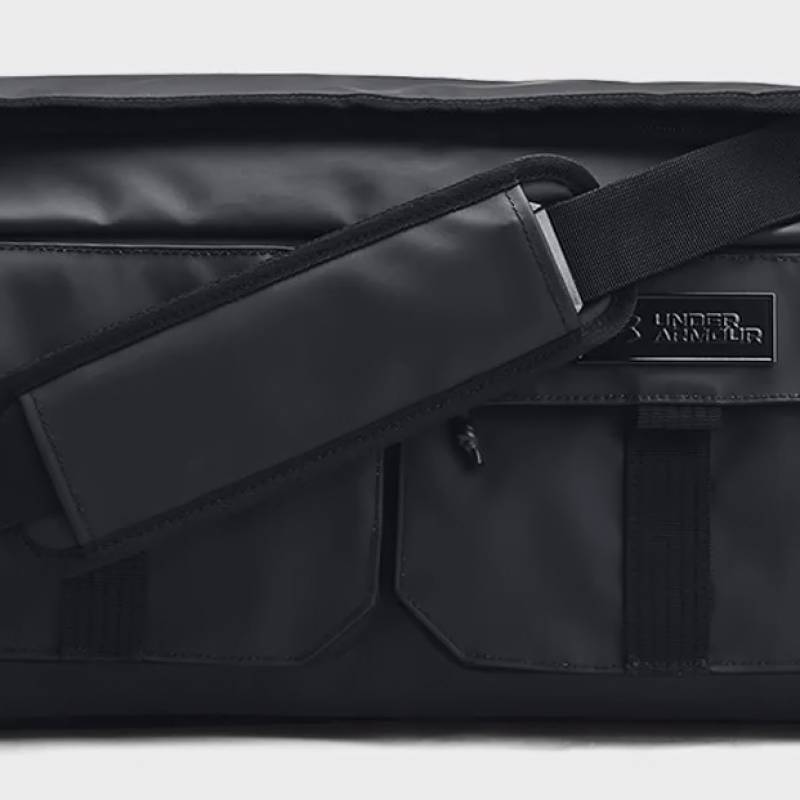 Сумка UA Triumph Backpack Duffle 48L чорний Уні 33x24x53 см DT-1384664-001, рис. 1
