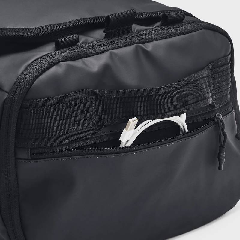 Сумка UA Triumph Backpack Duffle 48L чорний Уні 33x24x53 см DT-1384664-001, рис. 3