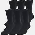 Шкарпетки UA Essential 6pk Crew чорний Уні LG DT-1387058-001, прев. 0