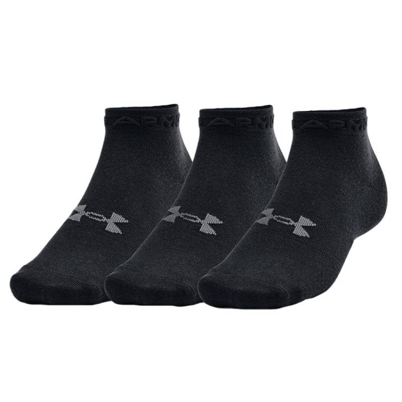 Шкарпетки UA Essential Low Cut 3pk чорний Уні MD DT-1365745-001, рис. 0
