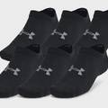 Шкарпетки UA Essential No Show 6pk чорний Уни SM DT-1382611-001, прев. 0
