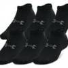 Шкарпетки UA Essential No Show 6pk чорний Уні SM DT-1370542-001, прев. 0