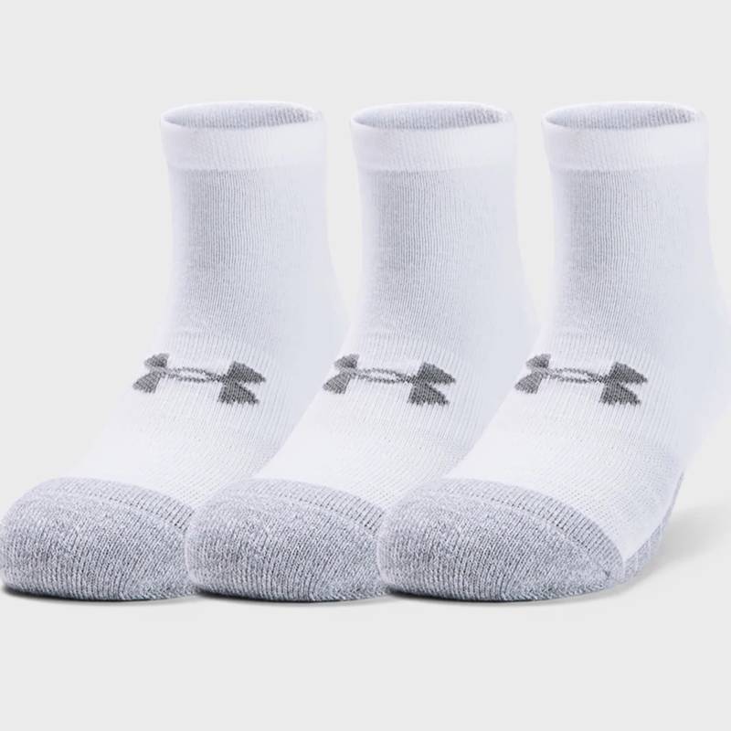 Шкарпетки UA Heatgear Low Cut 3pk білий Уні MD DT-1346753-100, рис. 0
