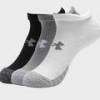 Шкарпетки UA Heatgear No Show 3pk сірий Уні MD DT-1346755-035, прев. 0