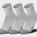 Шкарпетки UA Heatgear Quarter 3pk білий Уні LG DT-1353262-100, прев. 0