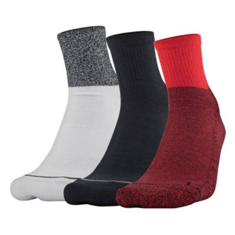 Шкарпетки UA Men's Phenom QTR мультиколор Чол 36-41 DT-1329352-600 (3 пари), рис. 0