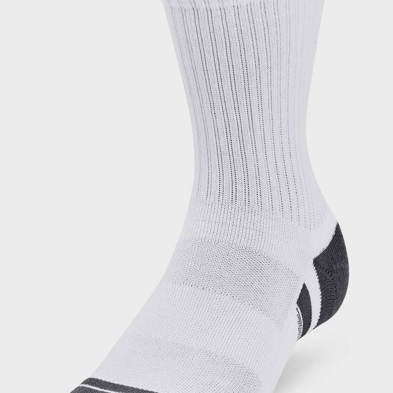 Шкарпетки UA Performance Cotton 3p Mid білий Уни LG DT-1379530-100, рис. 2
