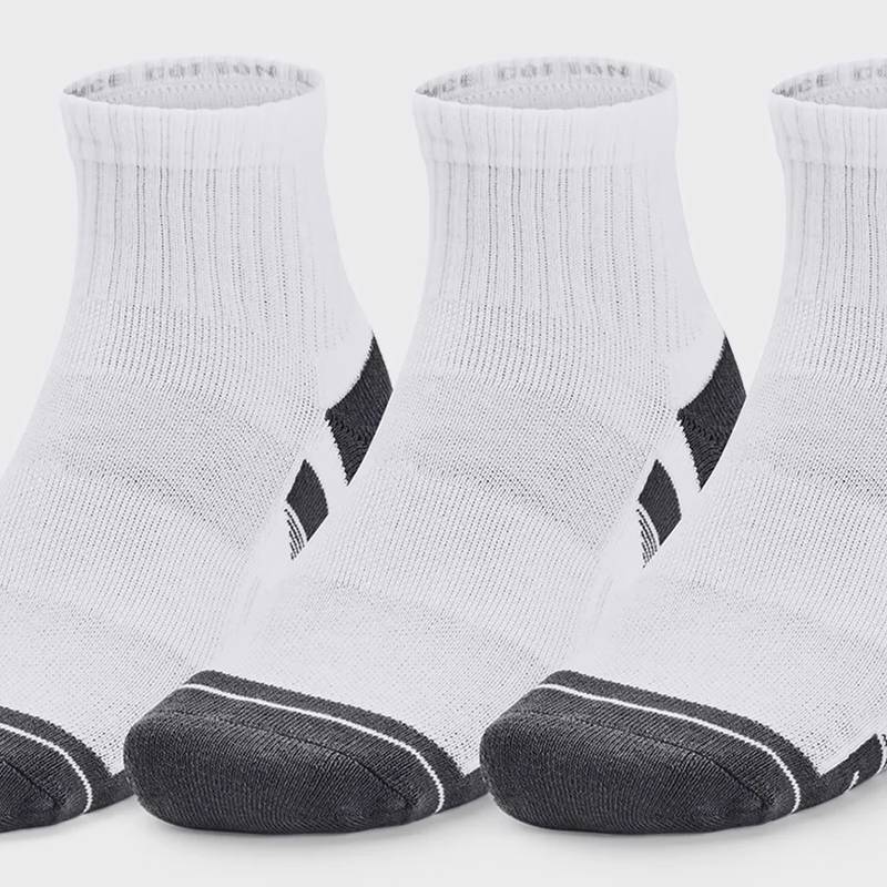 Шкарпетки UA Performance Cotton 3p Qtr білий Уні LG DT-1379528-100, рис. 0