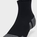 Шкарпетки UA Performance Cotton 3p Qtr чорний Уні LG DT-1379528-001, прев. 3