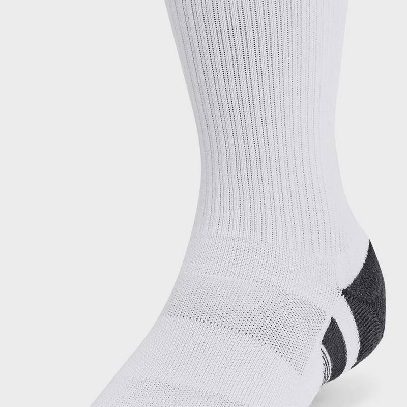 Шкарпетки UA Performance Tech 3pk Crew білий Уні LG DT-1379512-100, рис. 2