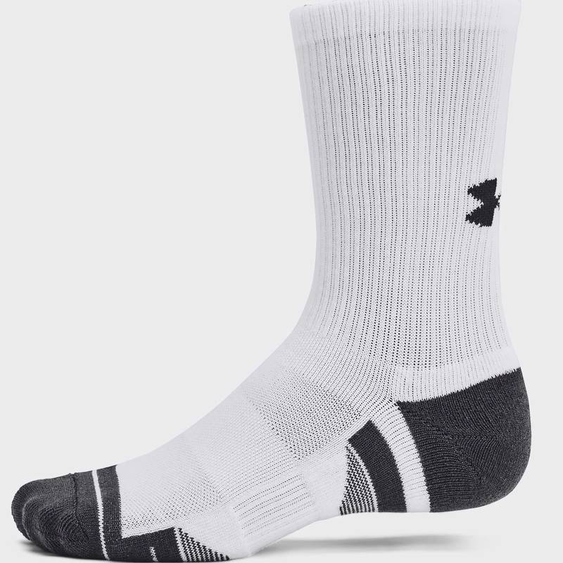 Шкарпетки UA Performance Tech 3pk Crew білий Уні LG DT-1379512-100, рис. 3