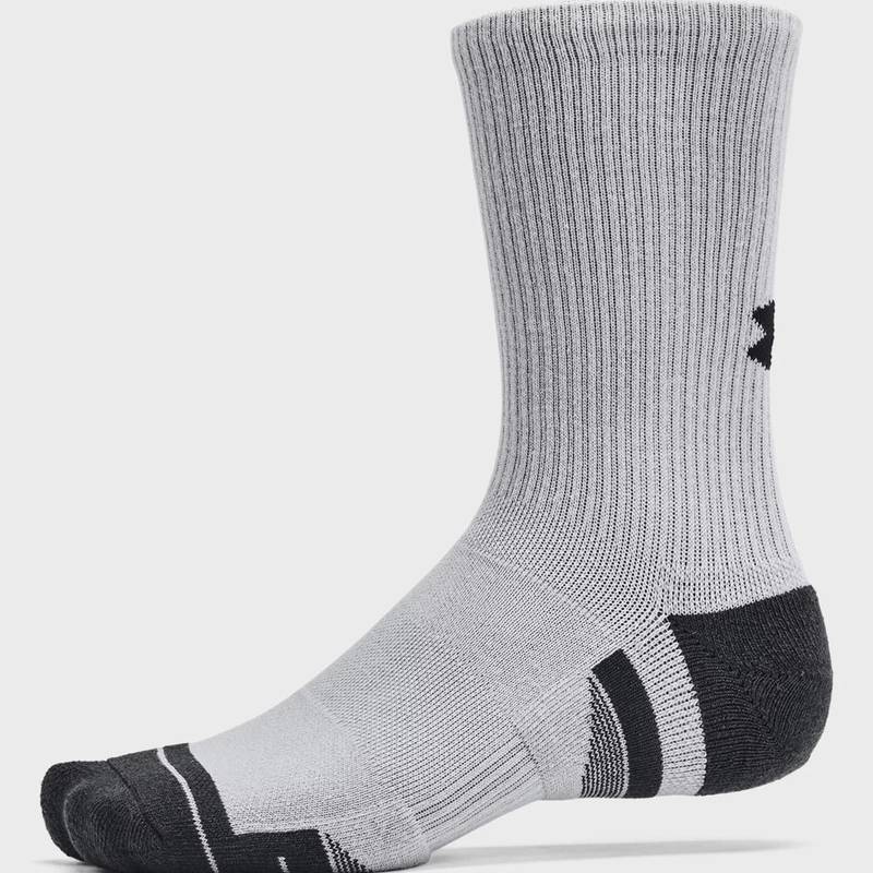 Шкарпетки UA Unisex Perf Tech 6pk Crew чорний, сірий, білий Уні LG DT-1386242-011 ( 6 пар), рис. 2