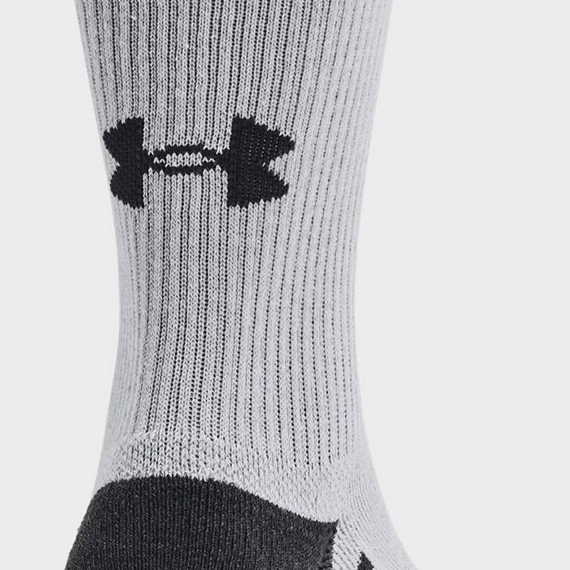 Шкарпетки UA Unisex Perf Tech 6pk Crew чорний, сірий, білий Уні LG DT-1386242-011 (6 пар), рис. 3