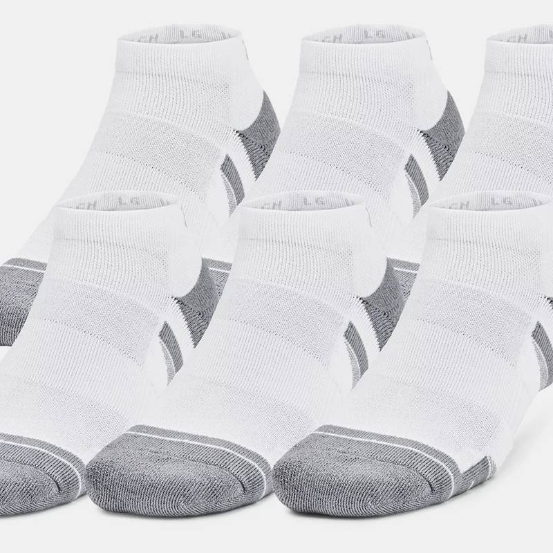 Шкарпетки UA Unisex Perf Tech 6pk Low білий Уні LG DT-1386244-100 (6 пар), рис. 2