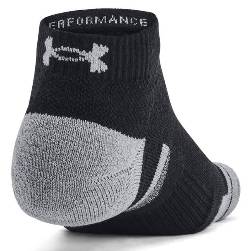 Шкарпетки UA Unisex Perf Tech 6pk Low чорний Уні LG DT-1386244-001 (6 пар), рис. 1